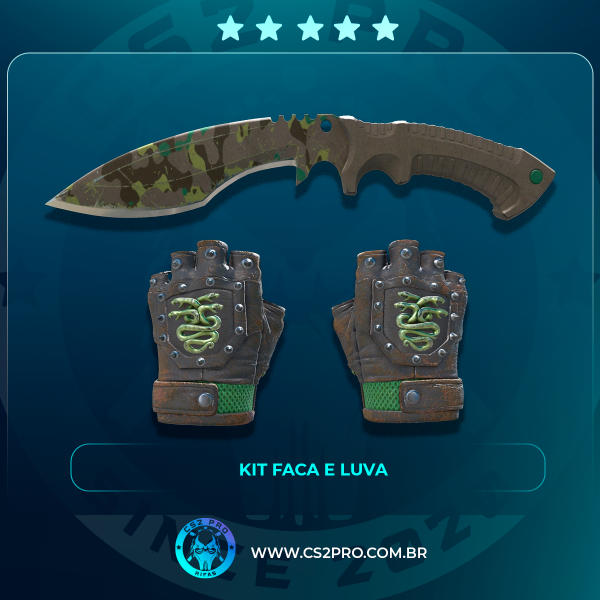 #1006 KIT FACA E LUVA